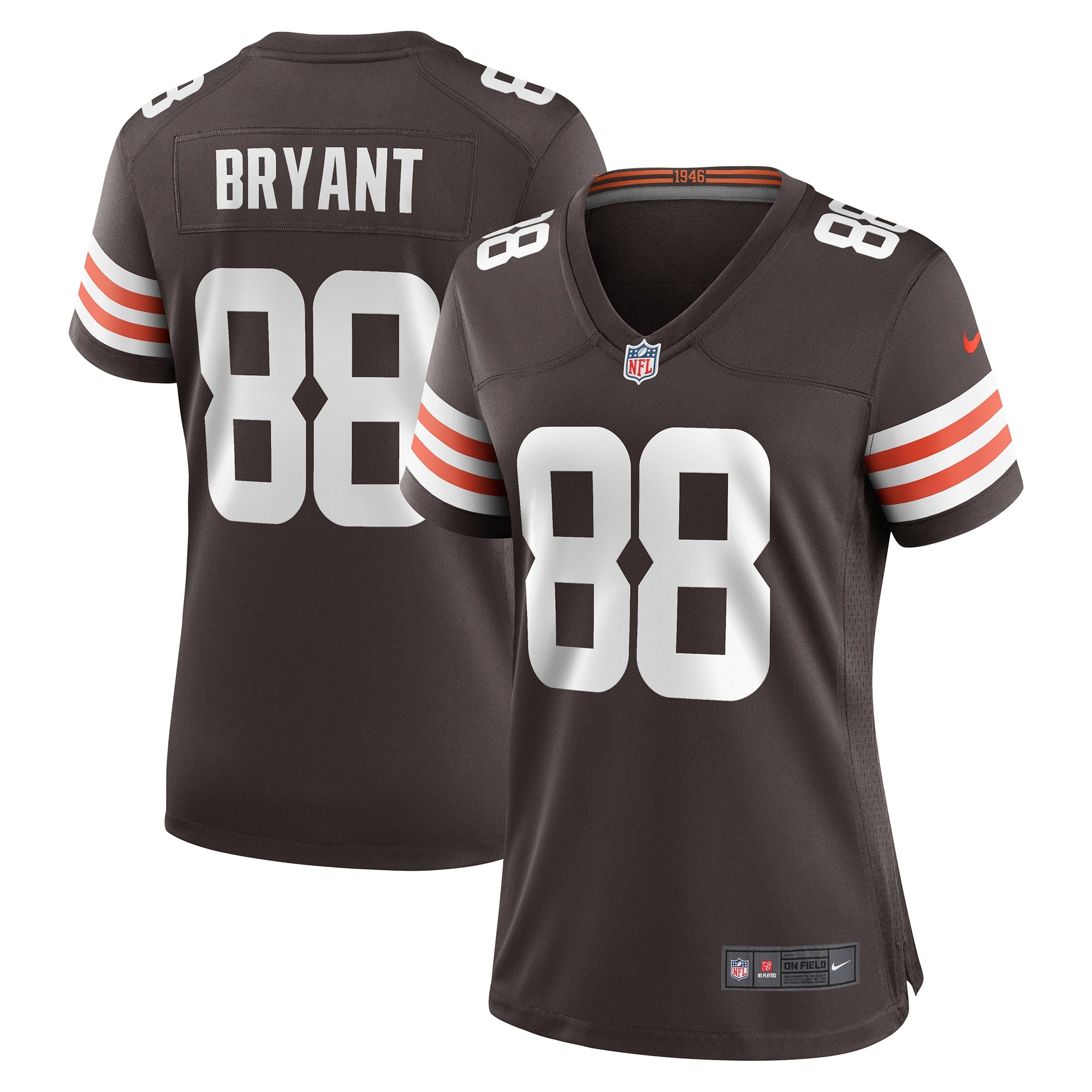 Harrison Bryant Cleveland Browns Nike Women s Game Jersey   Brown