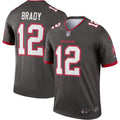 Tom Brady Tampa Bay Buccaneers Nike Alternate Legend Jersey   Pewter