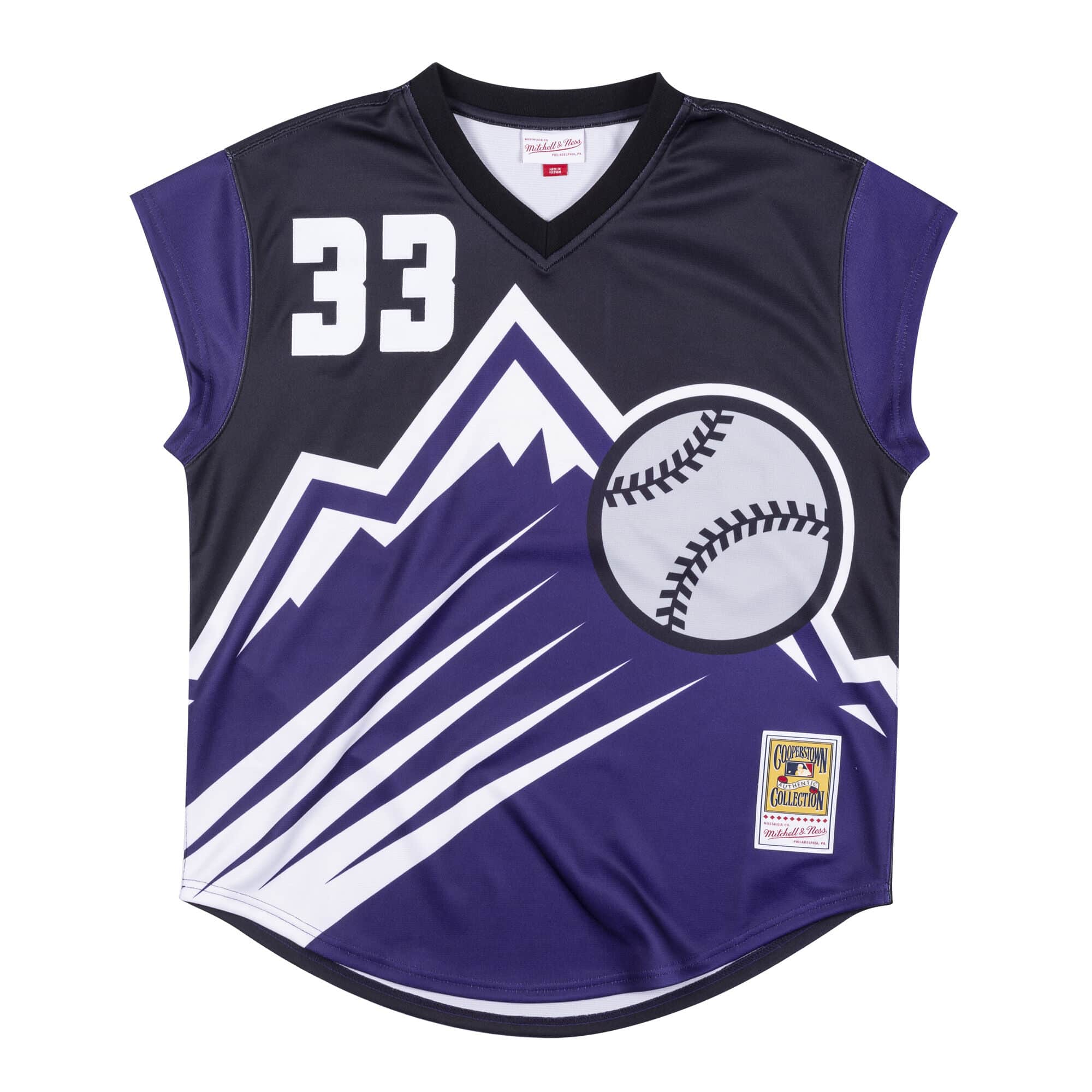 Authentic Turn Ahead The Clock Jersey Colorado Rockies 1999 Larry Walker