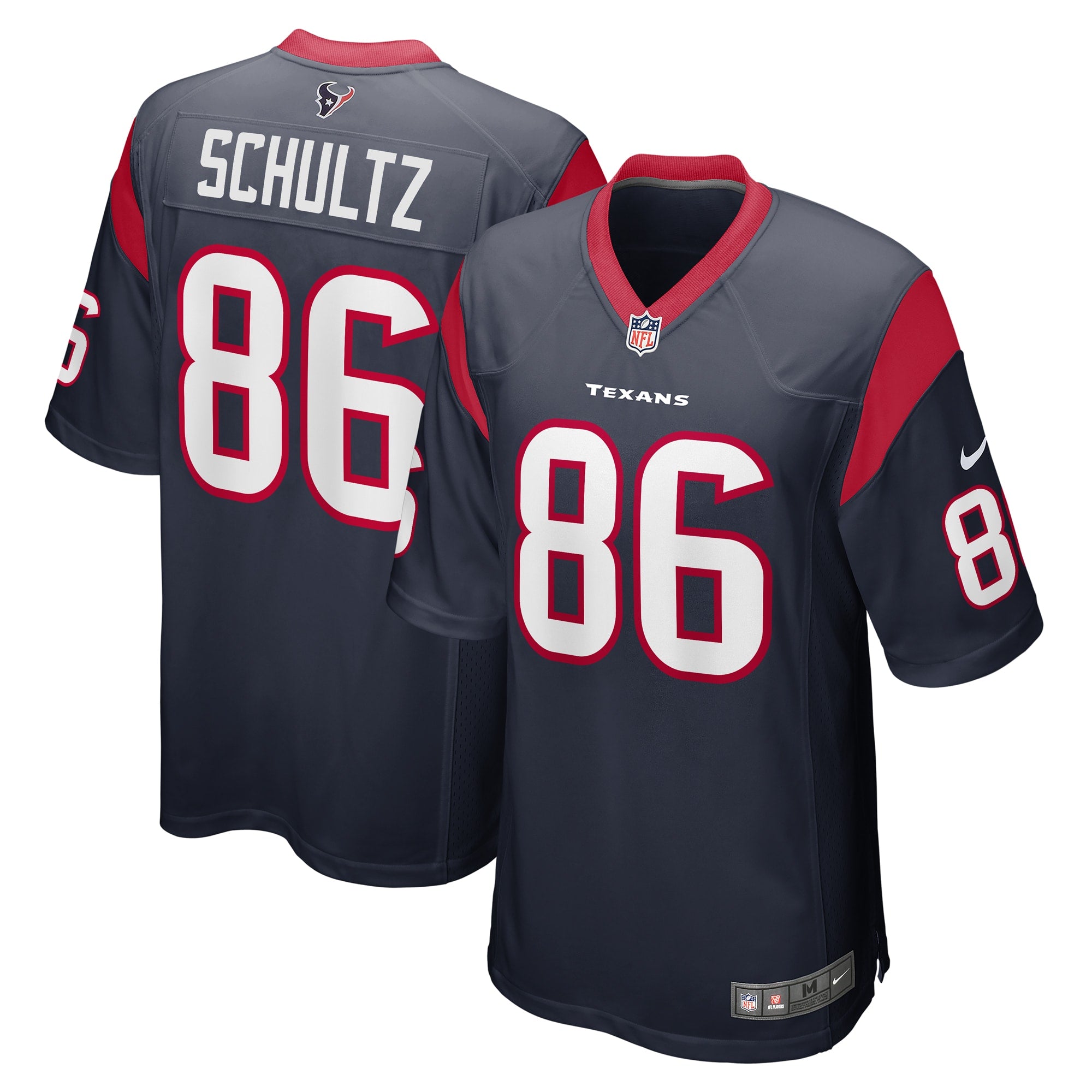 Dalton Schultz Houston Texans Nike Team Game Jersey    Navy