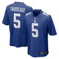 Men s Nike Kayvon Thibodeaux Royal New York Giants Player Game Jersey