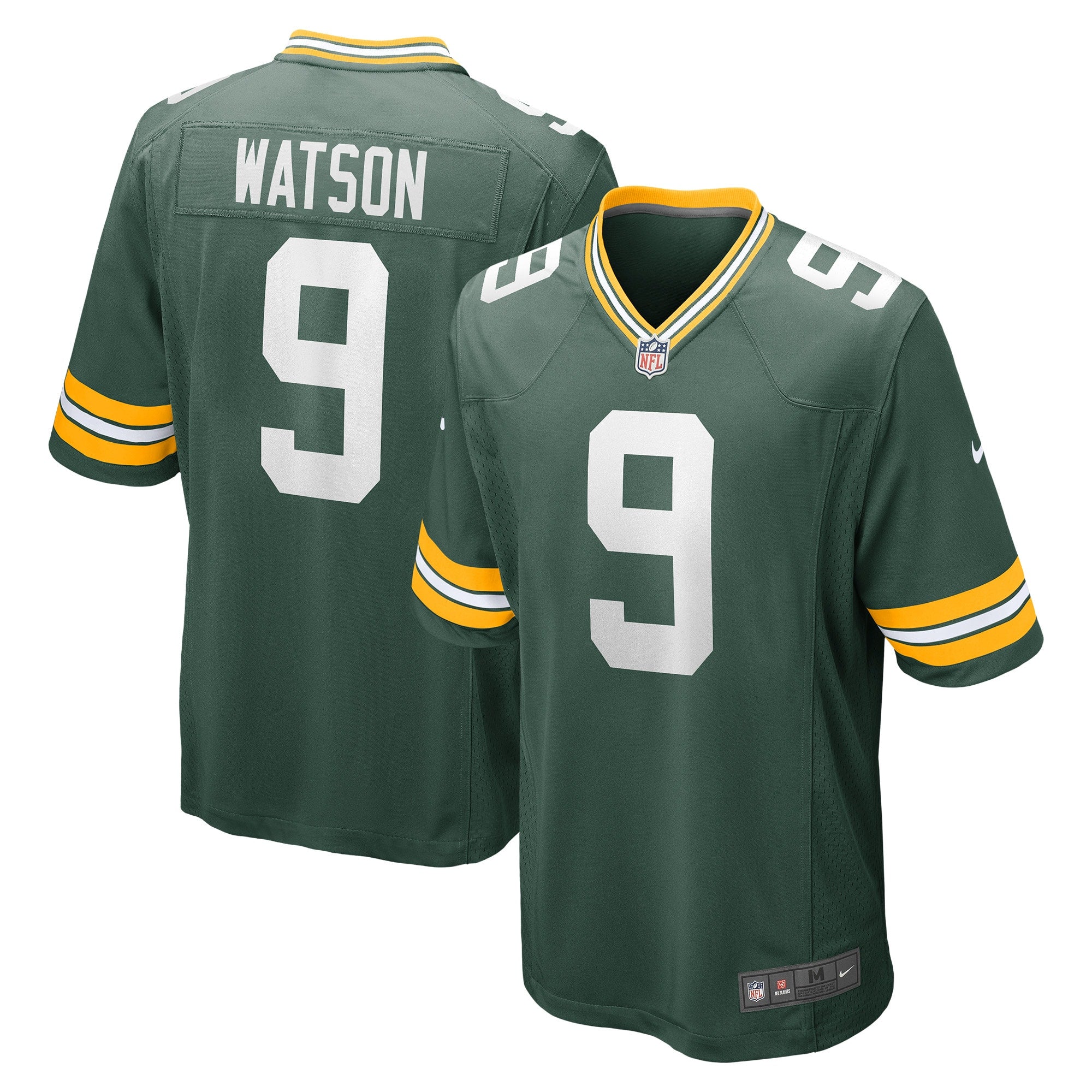 Christian Watson Green Bay Packers Nike Game Player Jersey   Green