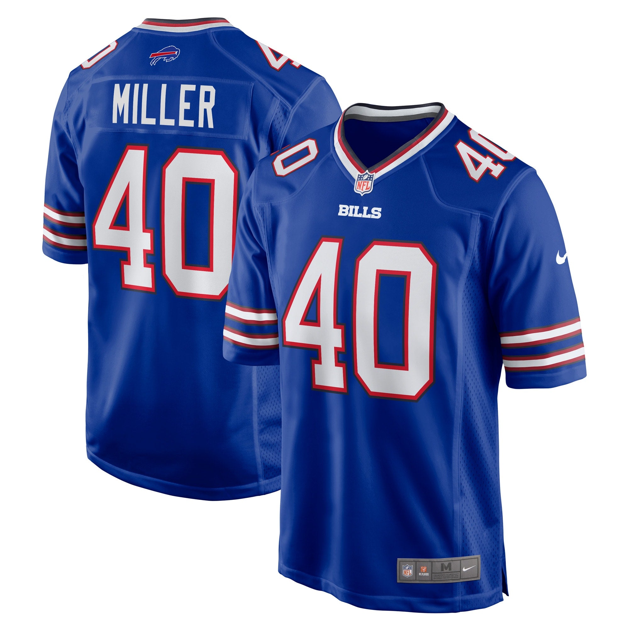 Von Miller Buffalo Bills Nike Game Jersey   Royal