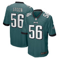 Tyler Steen Philadelphia Eagles Nike Team Game Jersey   Midnight Green