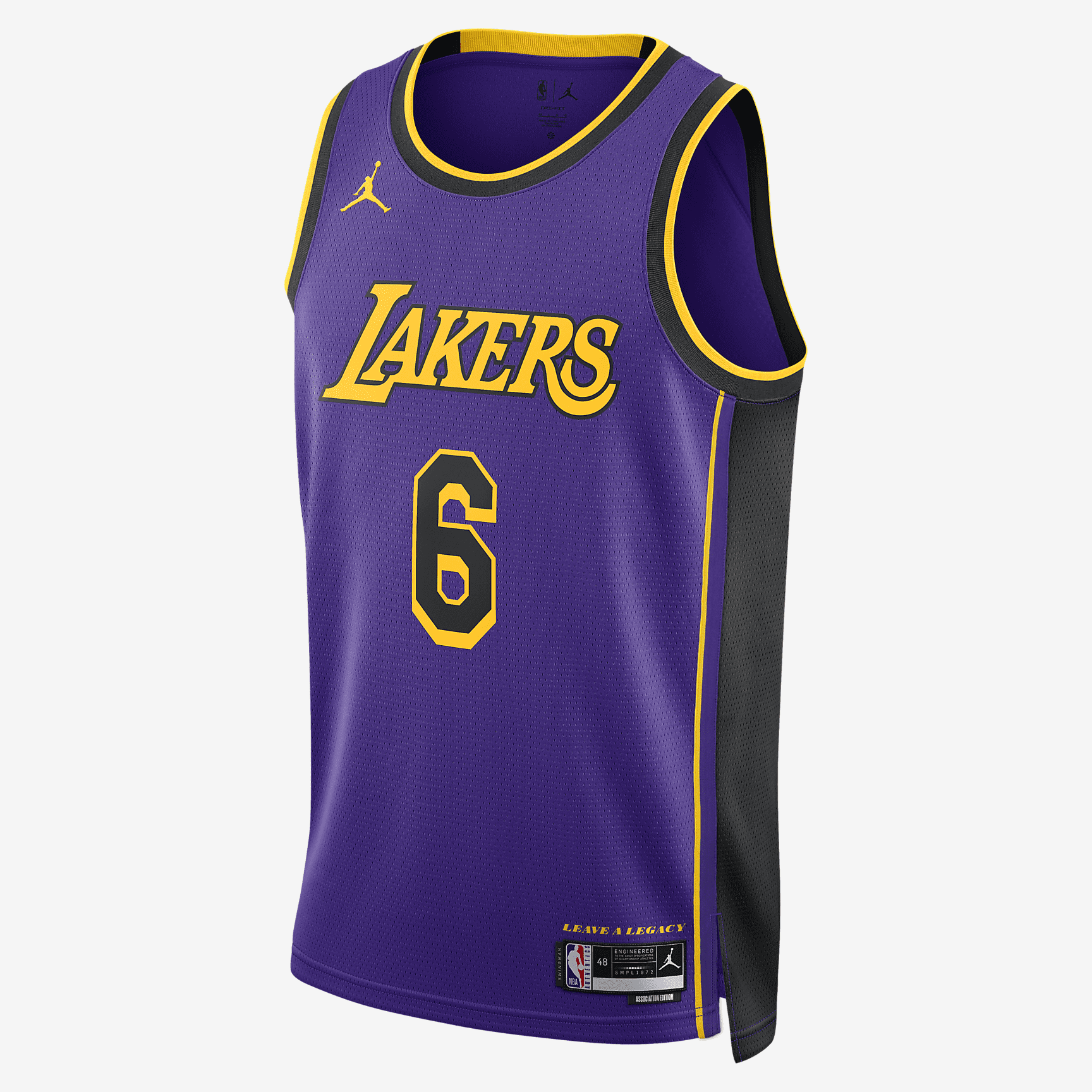 Los Angeles Lakers Statement Edition Jordans Dri-FIT NBA Swingman Jersey - Field Purple