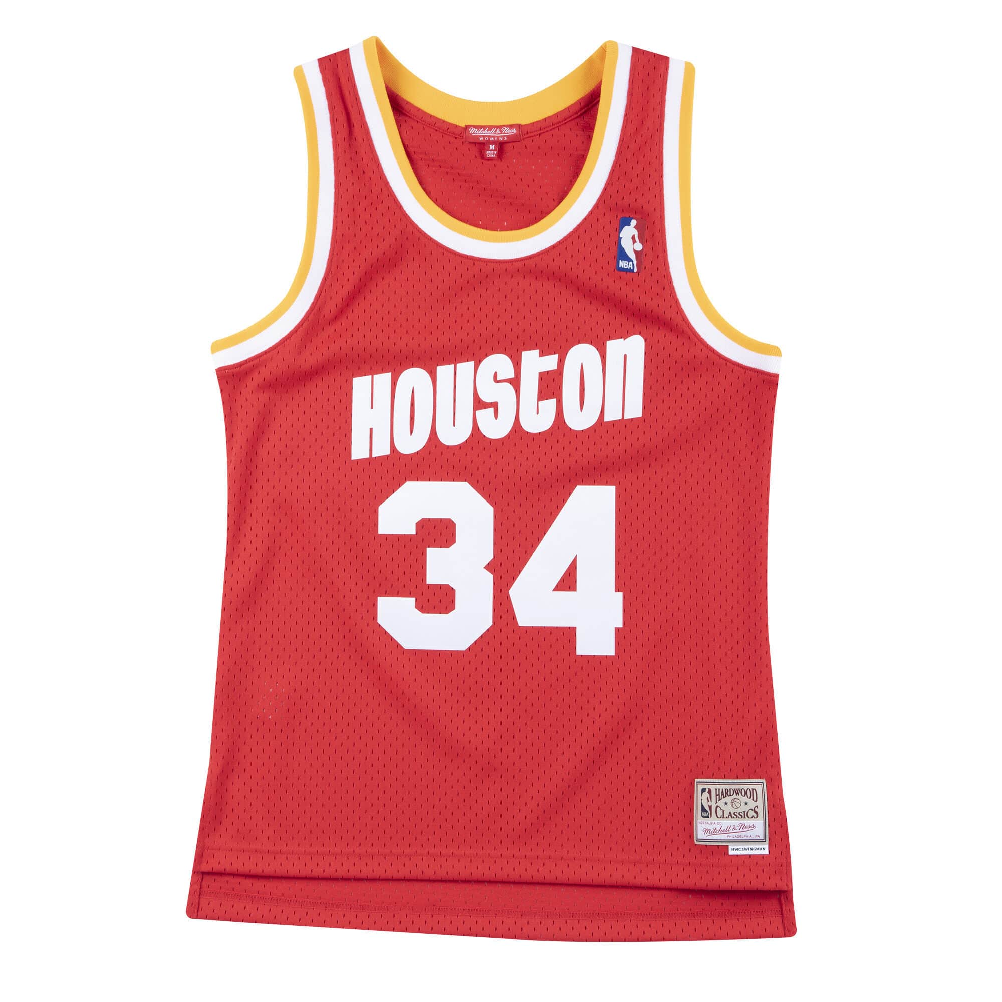 Women's Swingman Jersey Houston Rockets 1993-94 Hakeem Olajuwon