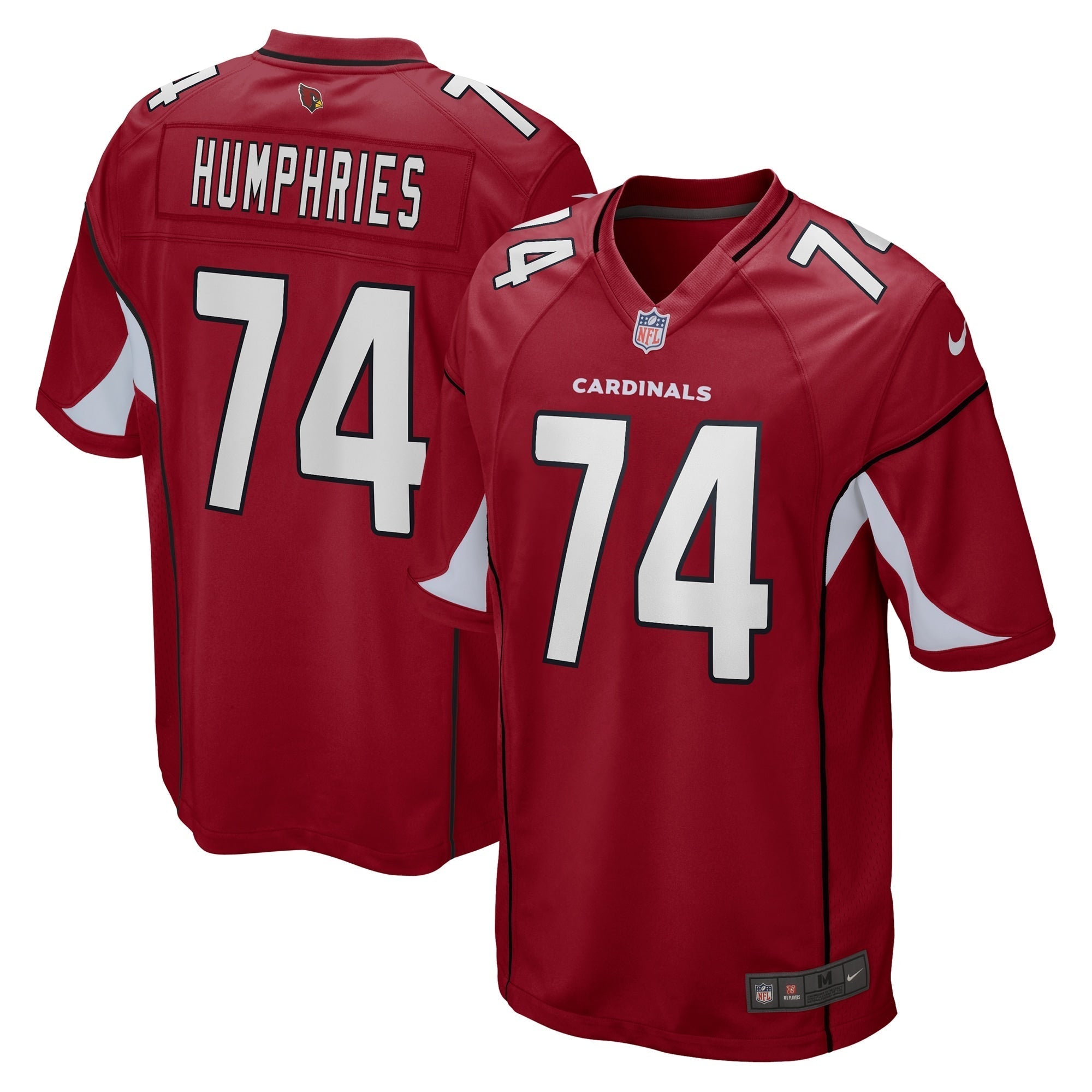 Men s Nike D.J. Humphries Cardinal Arizona Cardinals Game Jersey