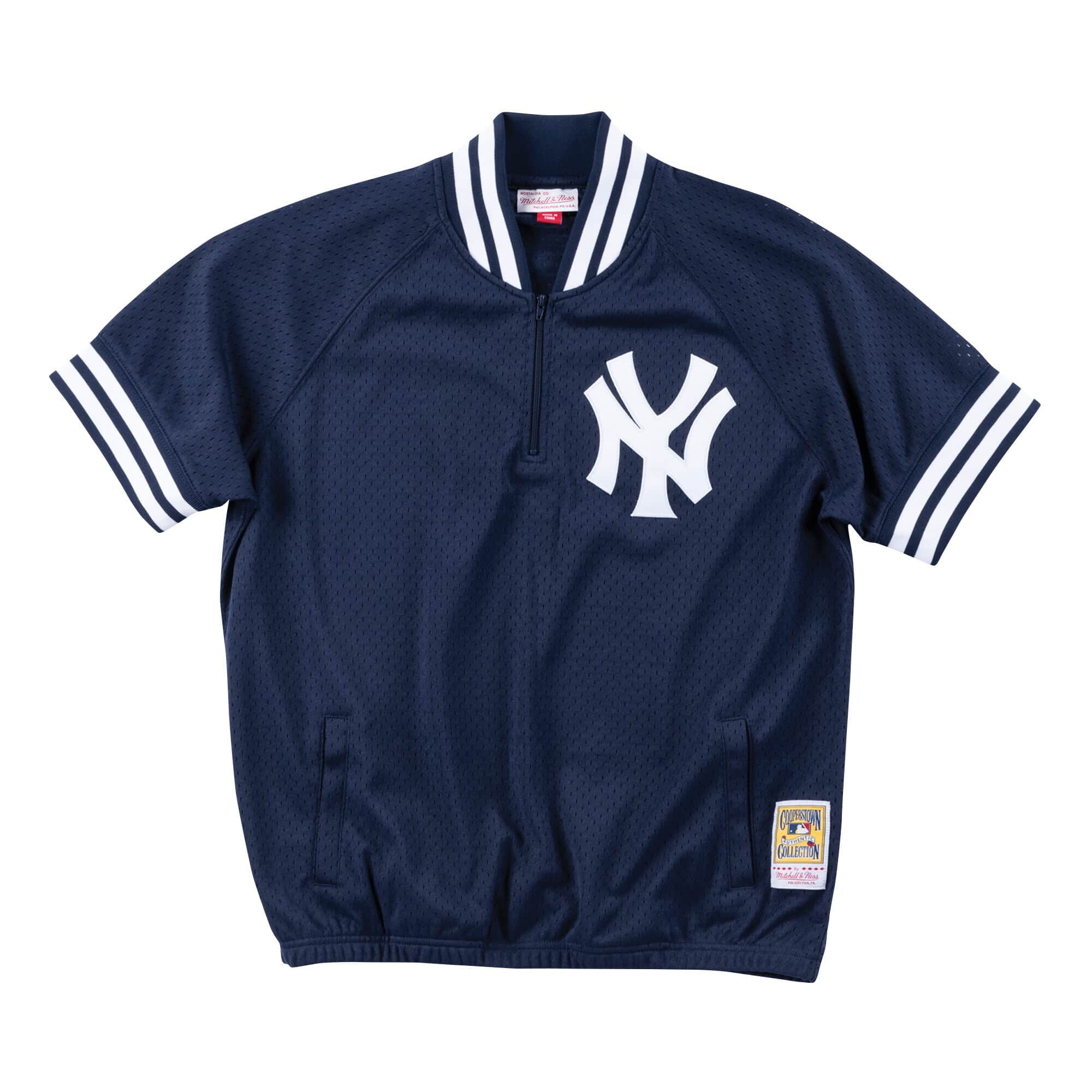 Authentic New York Yankees 1988 BP 1/4 Zip Jersey