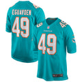 Sam Eguavoen Miami Dolphins Nike Game Jersey   Aqua