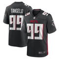 Men s Nike Black Derrick Tangelo Atlanta Falcons Game Player Jersey