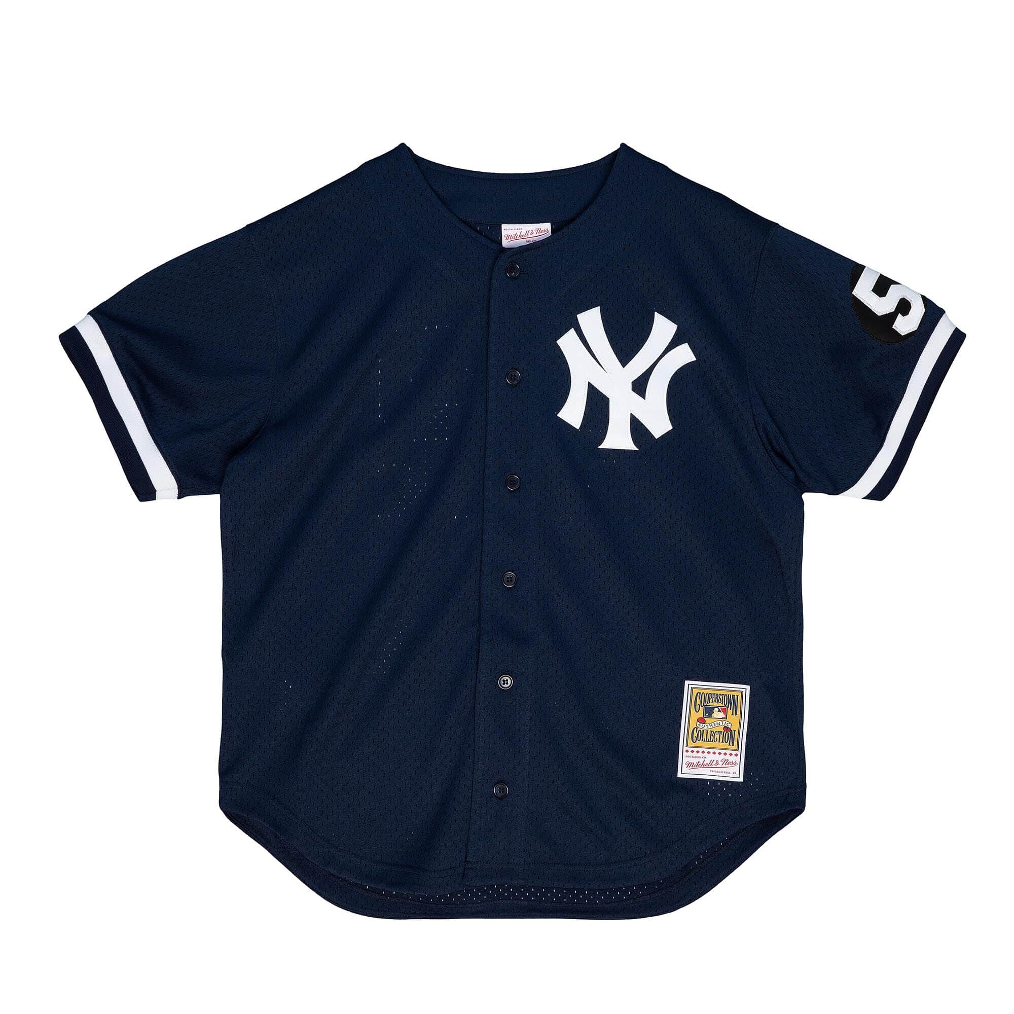 Authentic Mariano Rivera New York Yankees 1999 Button Front Jersey