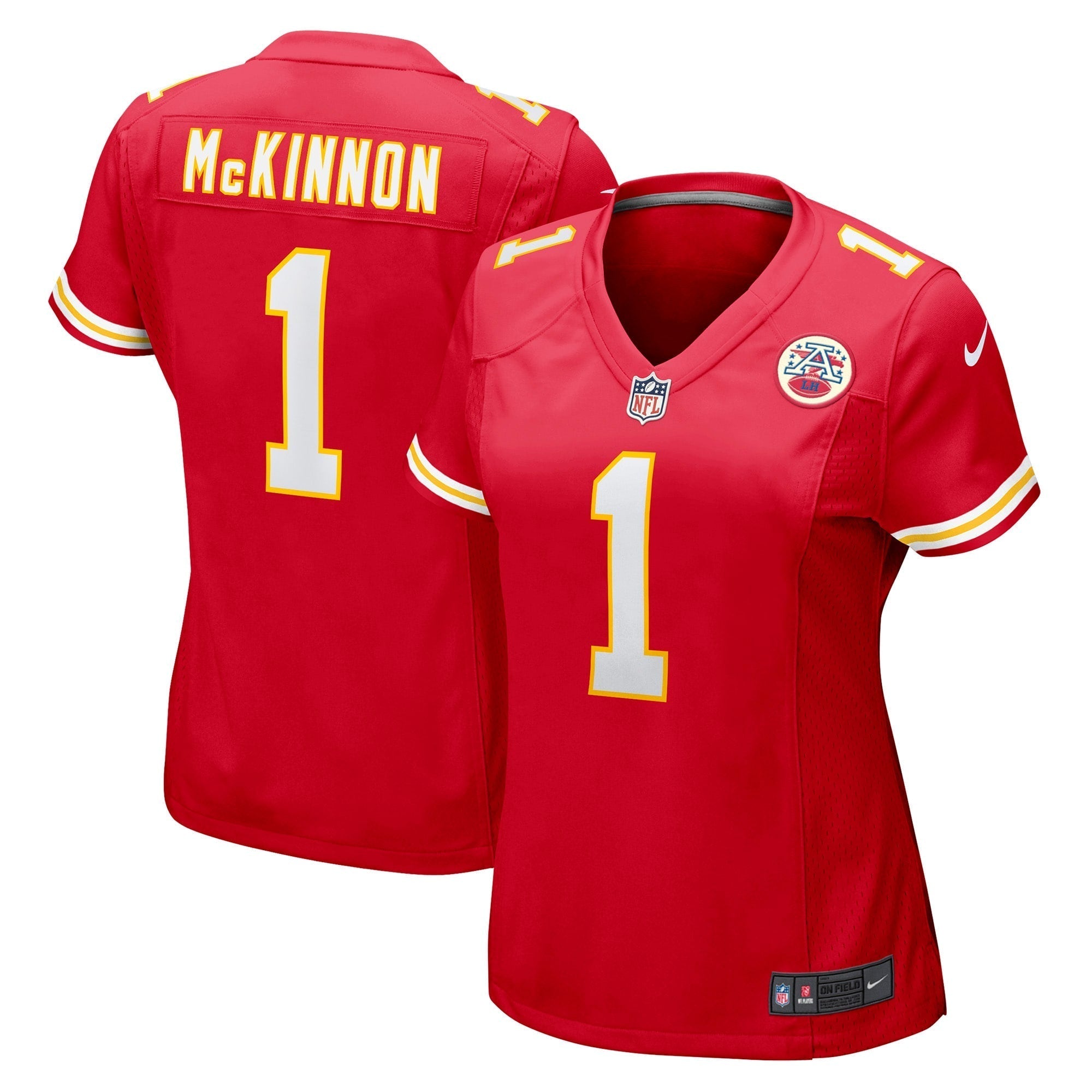 Women s Nike Jerick McKinnon Red Kansas City Chiefs Game Player Jersey