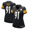 Delontae Scott Pittsburgh Steelers Nike Women s Game Player Jersey   Black