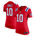Women s Nike Mac Jones Red New England Patriots Game Jersey