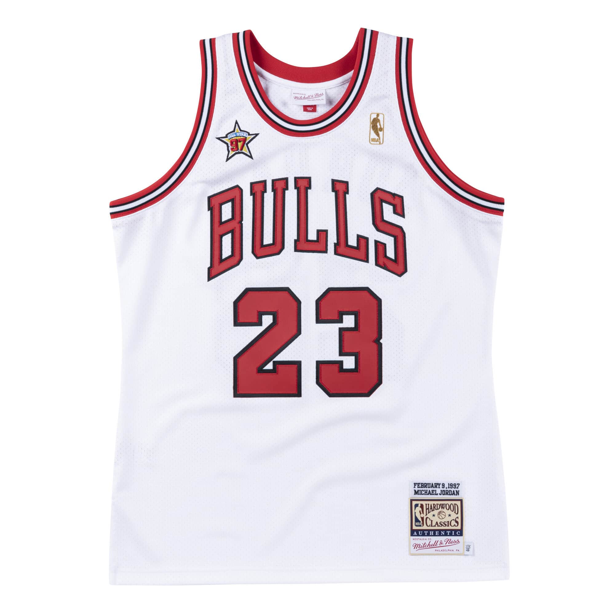 Authentic Jersey Chicago Bulls 1997-98 Michael Jordans