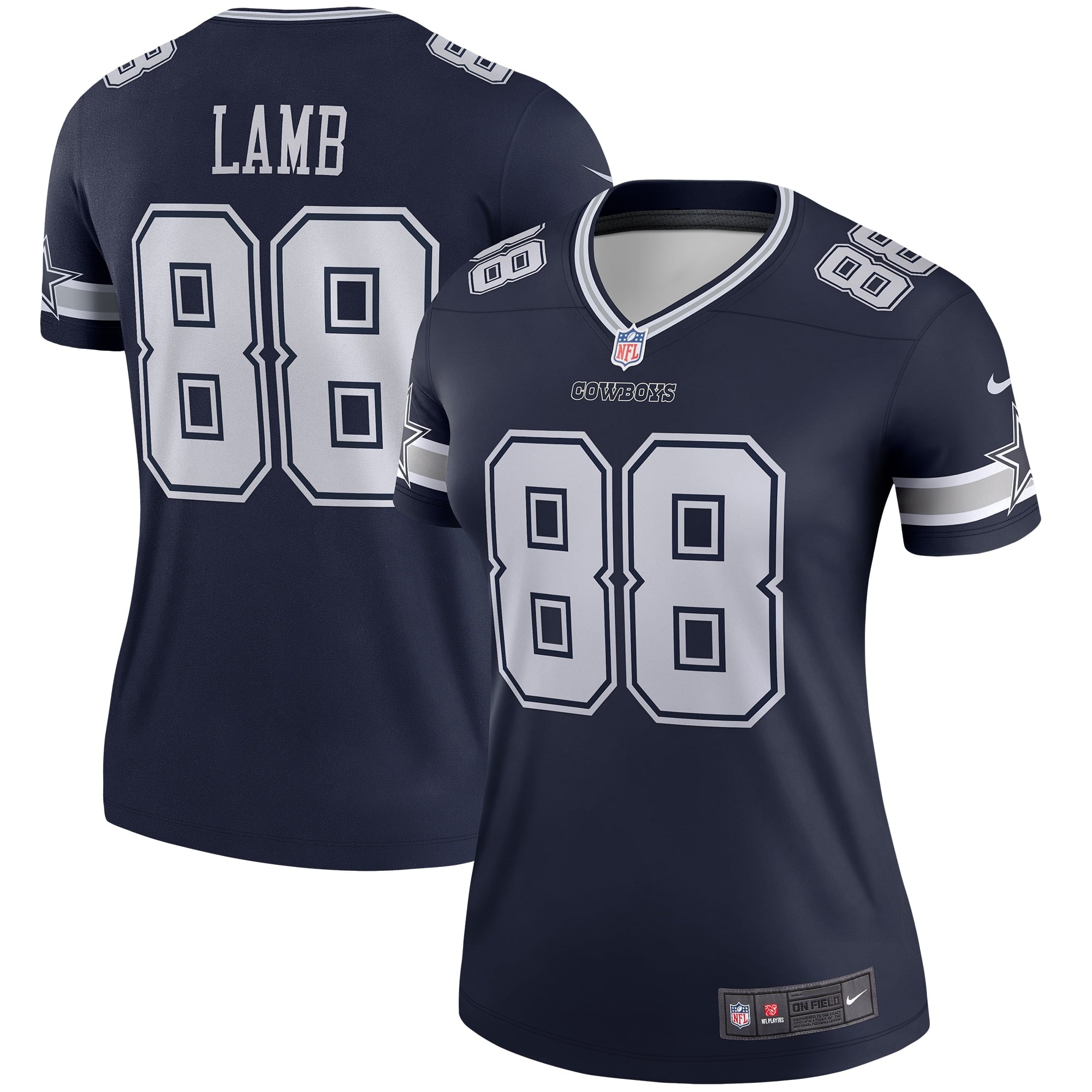 Women s Nike CeeDee Lamb Navy Dallas Cowboys Legend Jersey