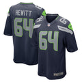 Men s Nike Jarrod Hewitt College Navy Seattle Seahawks Home Game Player Jersey