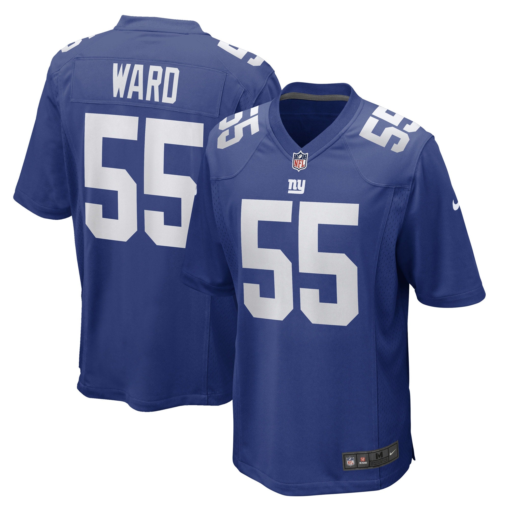 Jihad Ward New York Giants Nike Game Player Jersey Royal