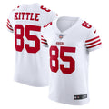 Men s Nike George Kittle White San Francisco 49ers Vapor Elite Jersey