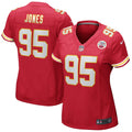 Women s Nike Chris Jones Red Kansas City Chiefs Game Jersey