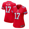 Josh Allen Buffalo Bills Nike Women s Player Jersey   Red