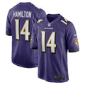 Kyle Hamilton Baltimore Ravens Nike Player Game Jersey   Purple