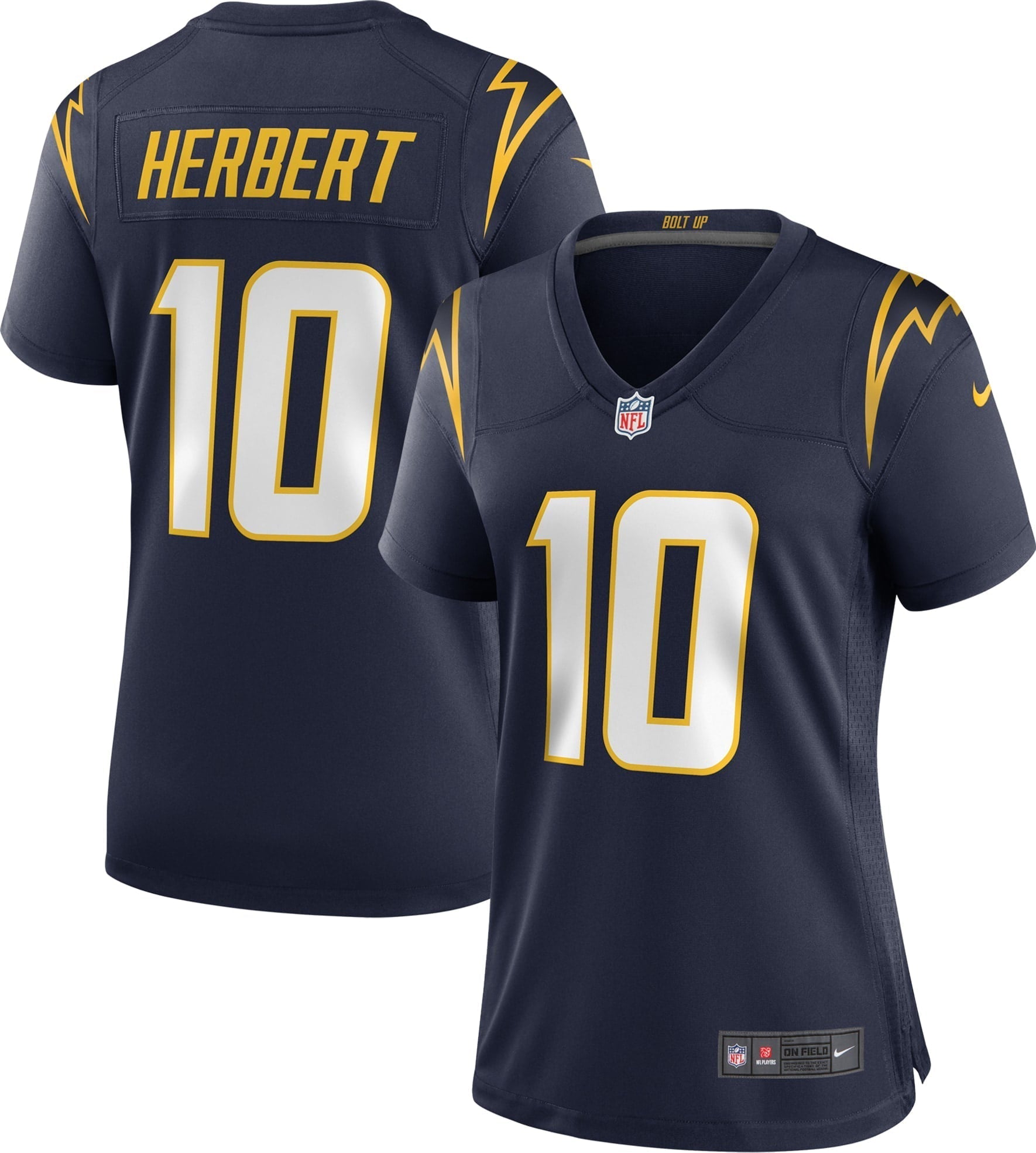 Women s Nike Justin Herbert Navy Los Angeles Chargers Alternate Game Jersey