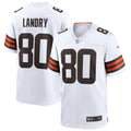 Men s Nike Jarvis Landry White Cleveland Browns Game Jersey