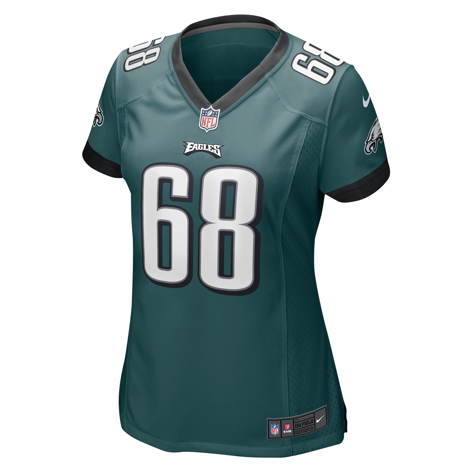 Women s Nike Jordans Mailata Midnight Green Philadelphia Eagles Game Jersey
