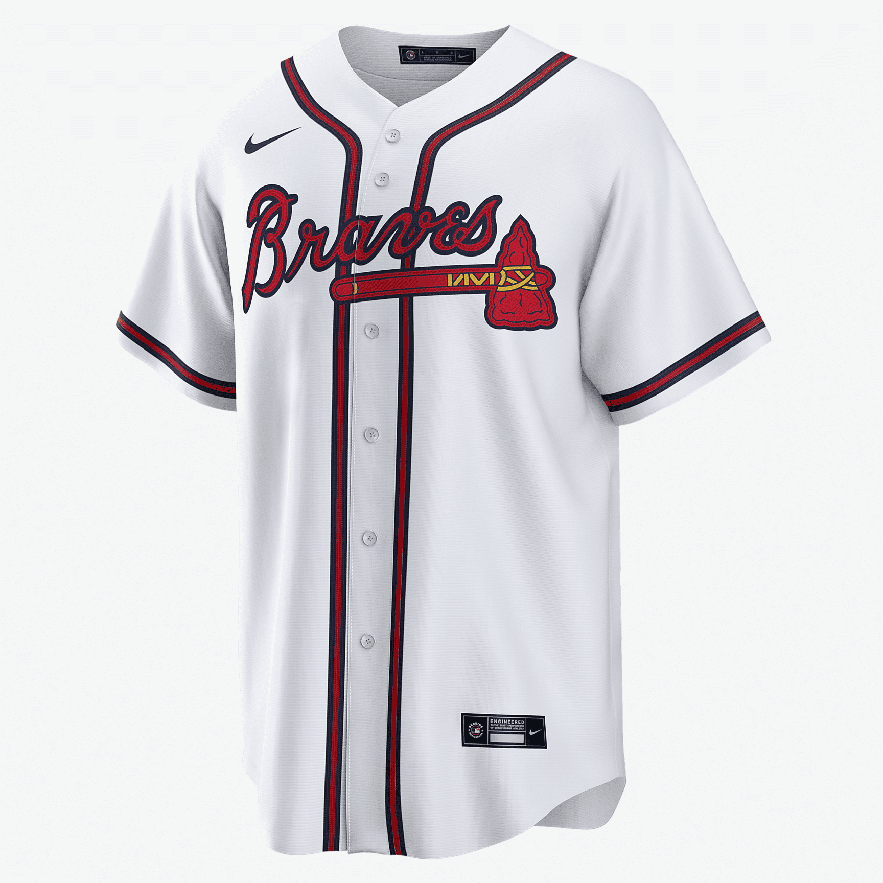 MLB Atlanta Braves (Matt Olson) Men's Replica Baseball Jersey - Red