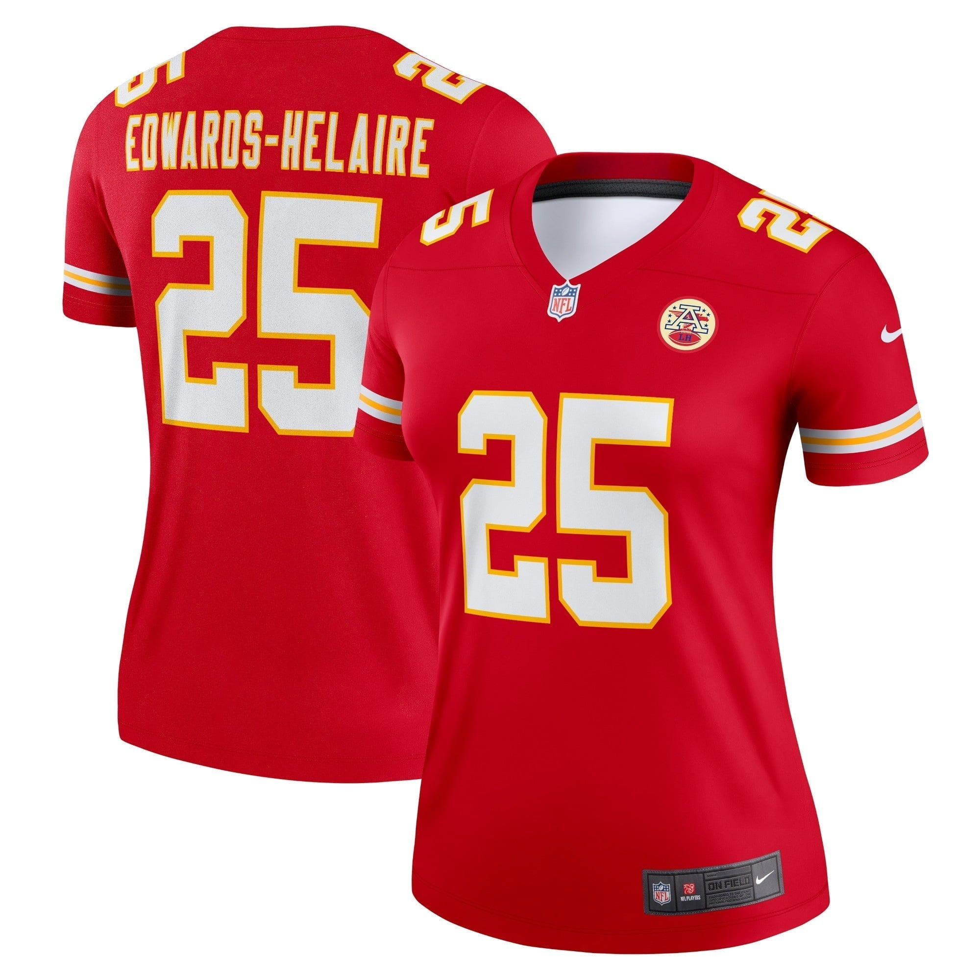 Women s Nike Clyde Edwards-Helaire Red Kansas City Chiefs Legend Jersey