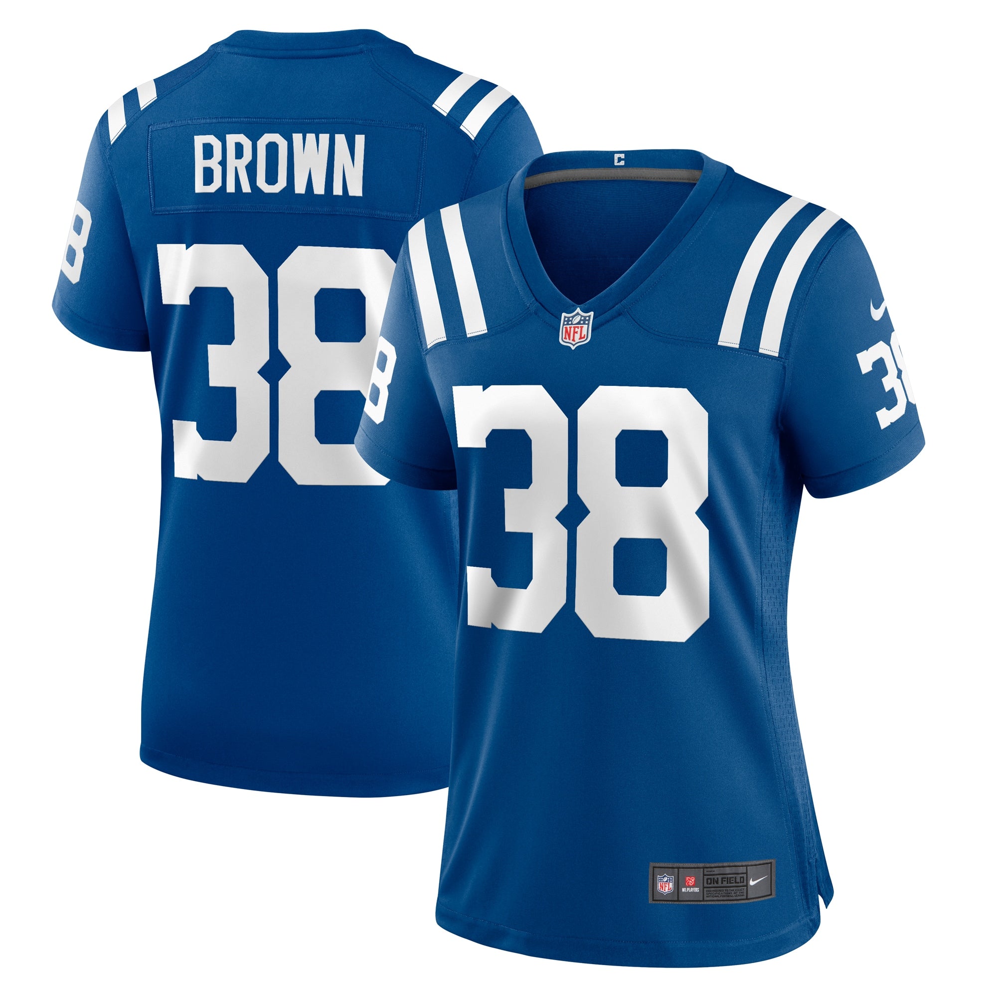 Pharaoh Brown Indianapolis Colts Nike Women s Game Player Jersey   Royal
