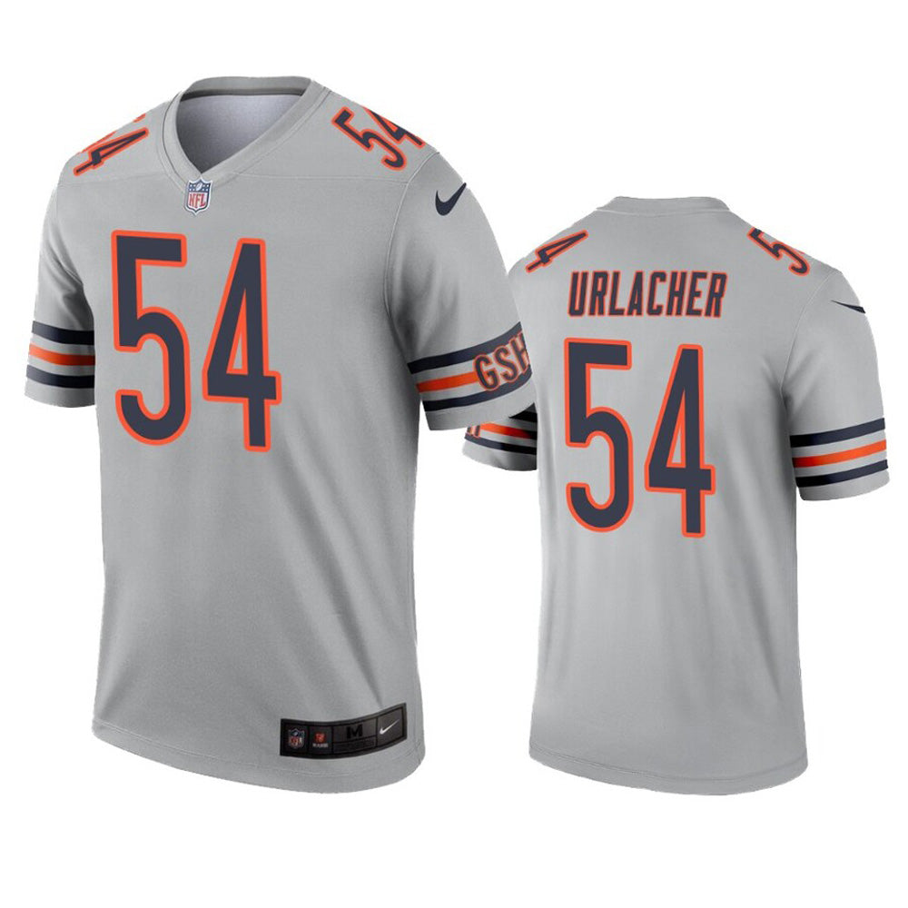 Youth Chicago Bears Brian Urlacher Inverted Legend Jersey   Silver