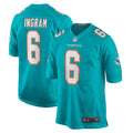 Men s Nike Melvin Ingram Aqua Miami Dolphins Home Game Player Jersey