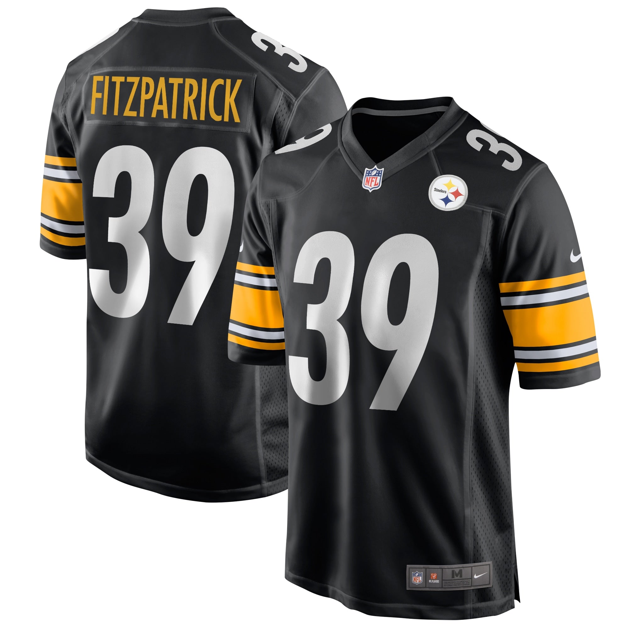 Minkah Fitzpatrick Pittsburgh Steelers Nike Game Jersey   Black