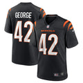 Men s Nike Allan George Black Cincinnati Bengals Game Player Jersey
