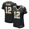 Women s New Orleans Saints Chris Olave Game Jersey   Black