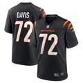 Men s Nike Domenique Davis Black Cincinnati Bengals Game Player Jersey