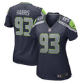Women s Nike Shelby Harris College Navy Seattle Seahawks Game Player Jersey