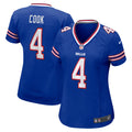 James Cook Buffalo Bills Nike Women s Game Player Jersey   Royal