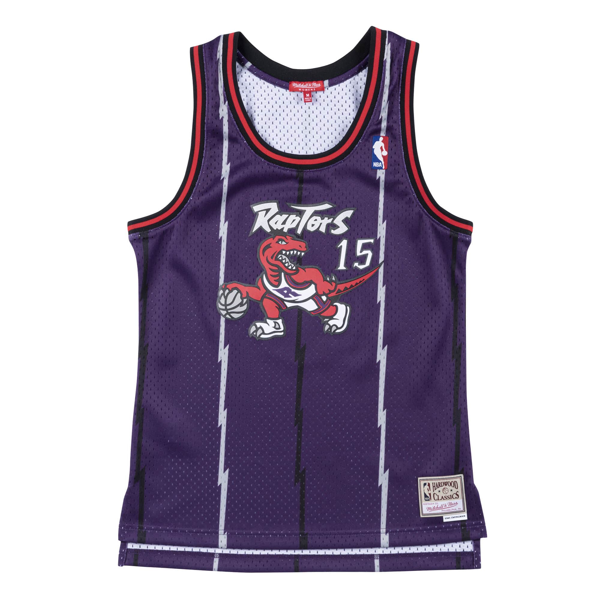 Women's Swingman Jersey Toronto Raptors 1998-99 Vince Carter