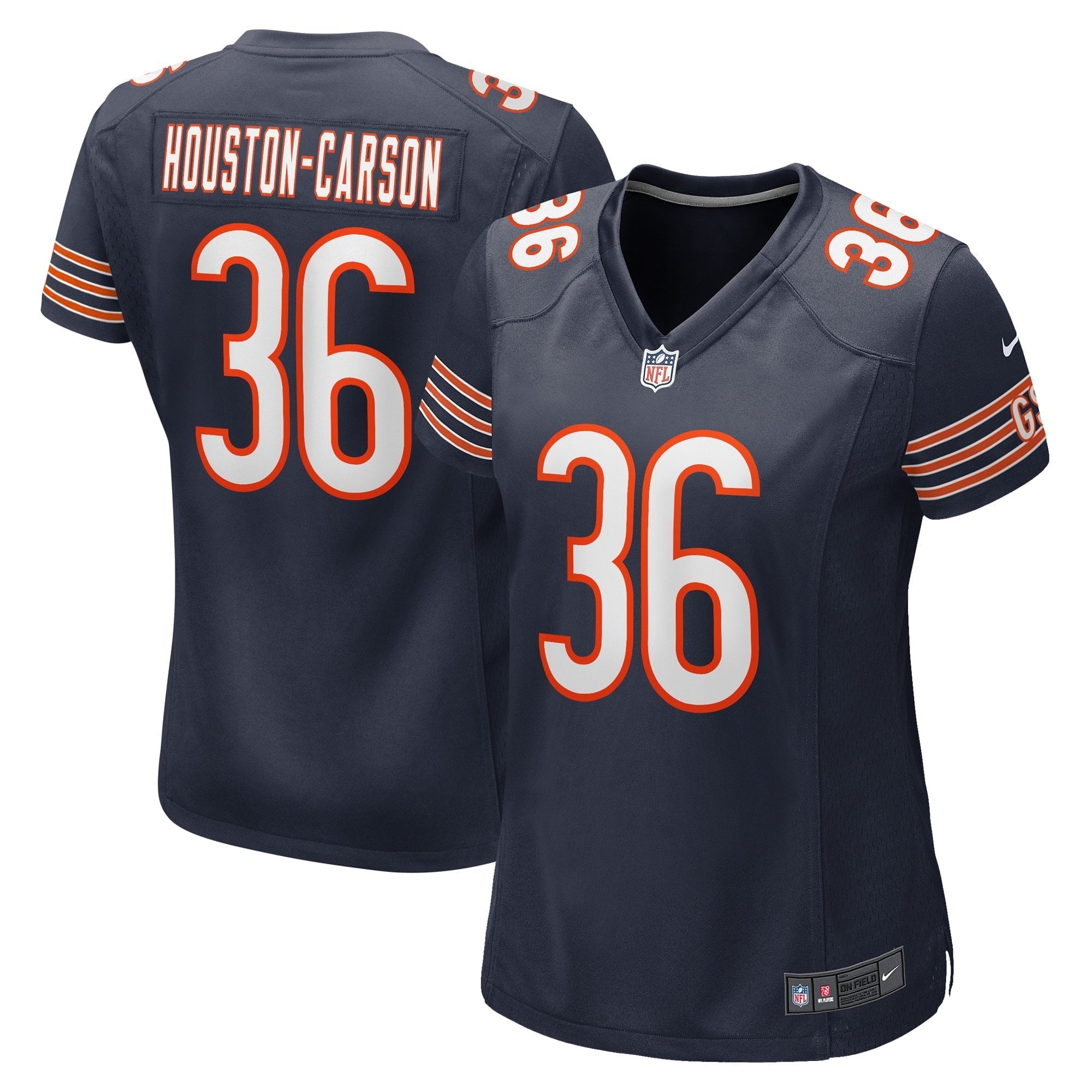 Women s Nike DeAndre Houston-Carson Navy Chicago Bears Game Player Jersey