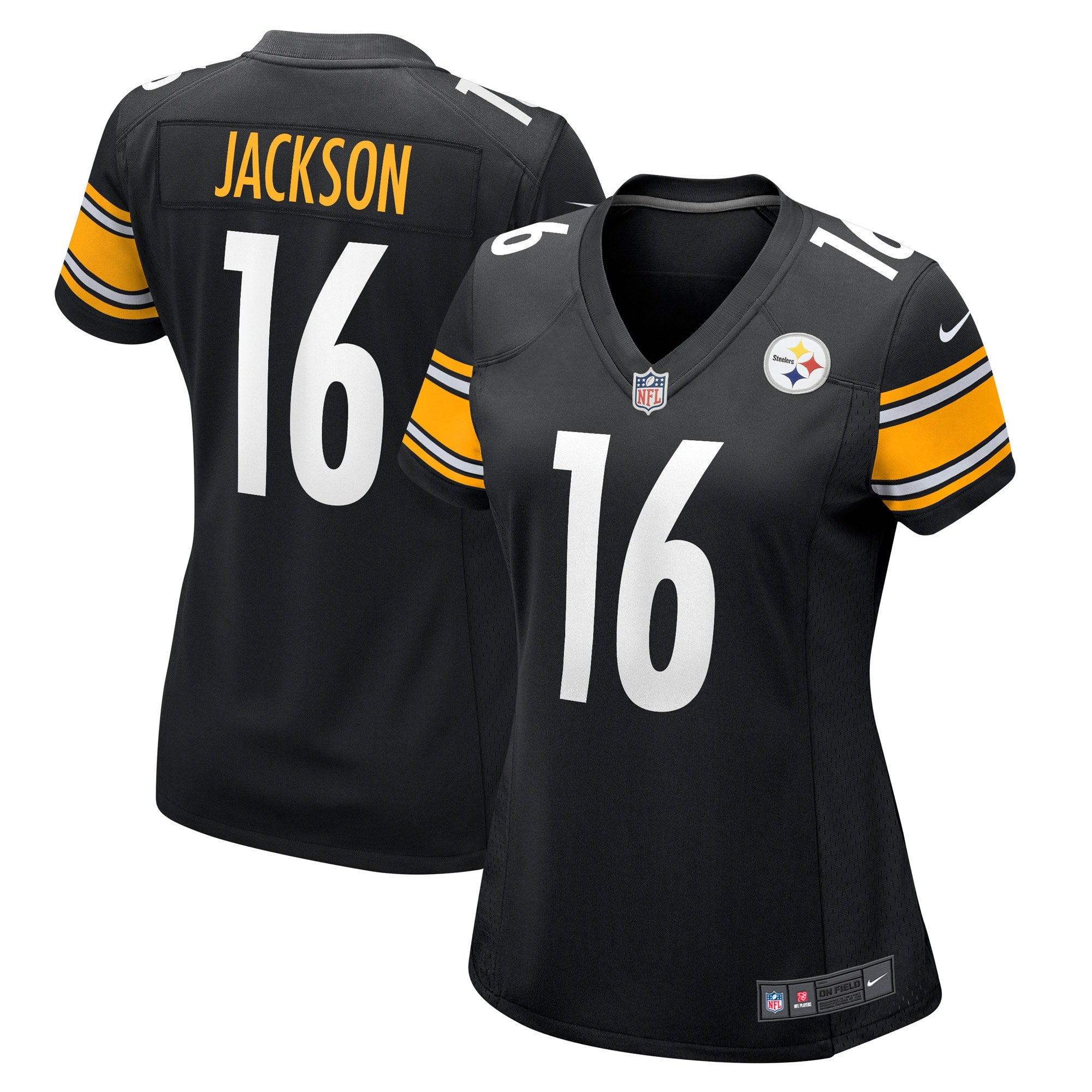Josh Jackson Pittsburgh Steelers Nike Women s Game Player Jersey   Black