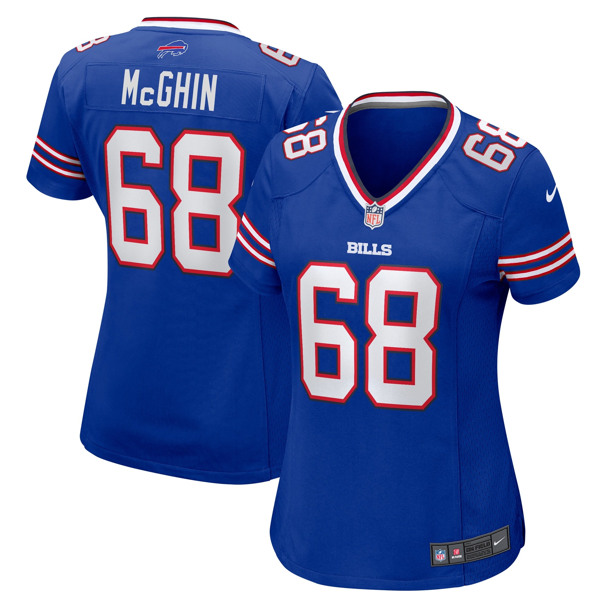 Garrett McGhin Buffalo Bills Nike Women s Team Game Jersey   Royal