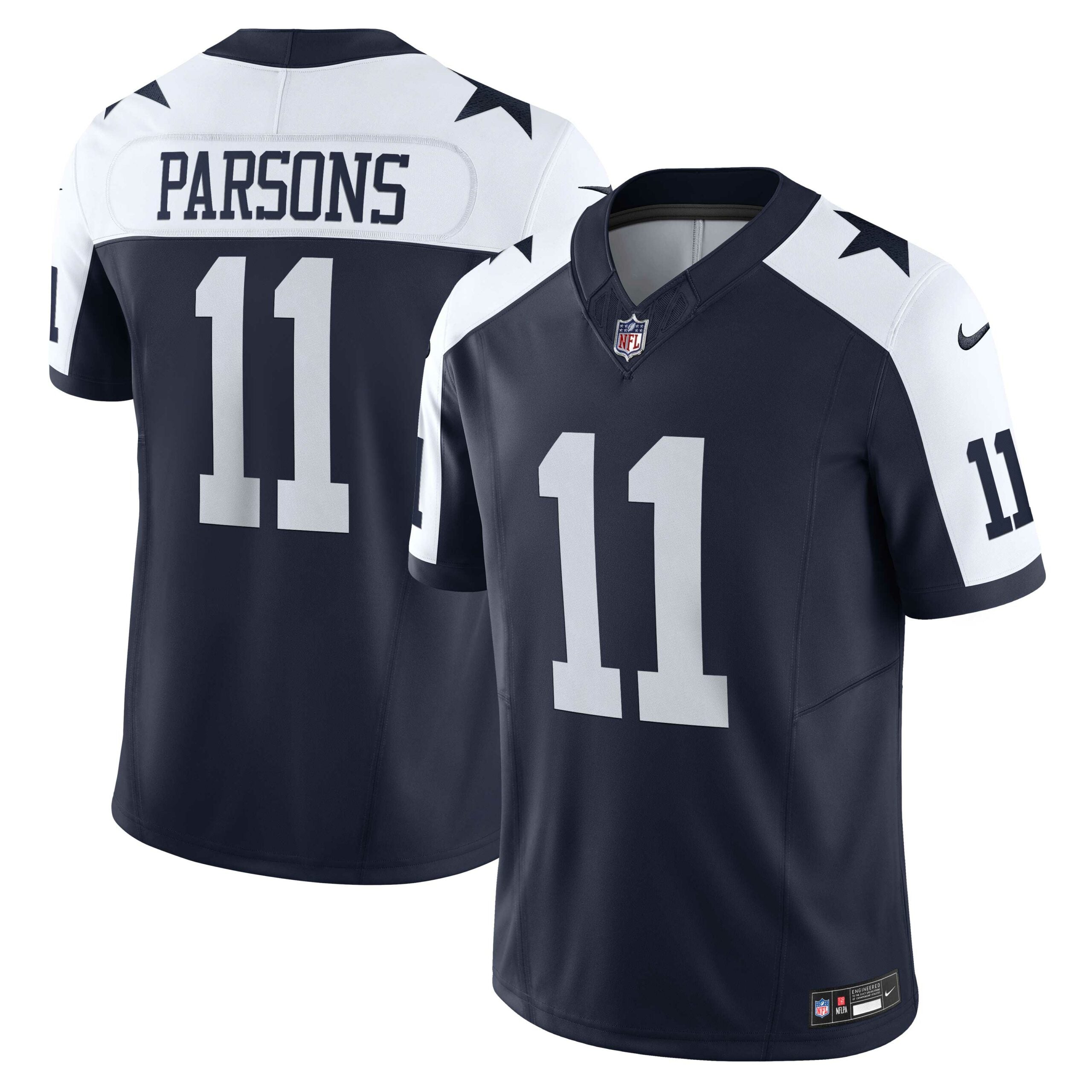 Micah Parsons Dallas Cowboys Nike Vapor F.U.S.E. Limited Jersey   Navy