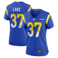 Women s Nike Quentin Lake Royal Los Angeles Rams Game Player Jersey