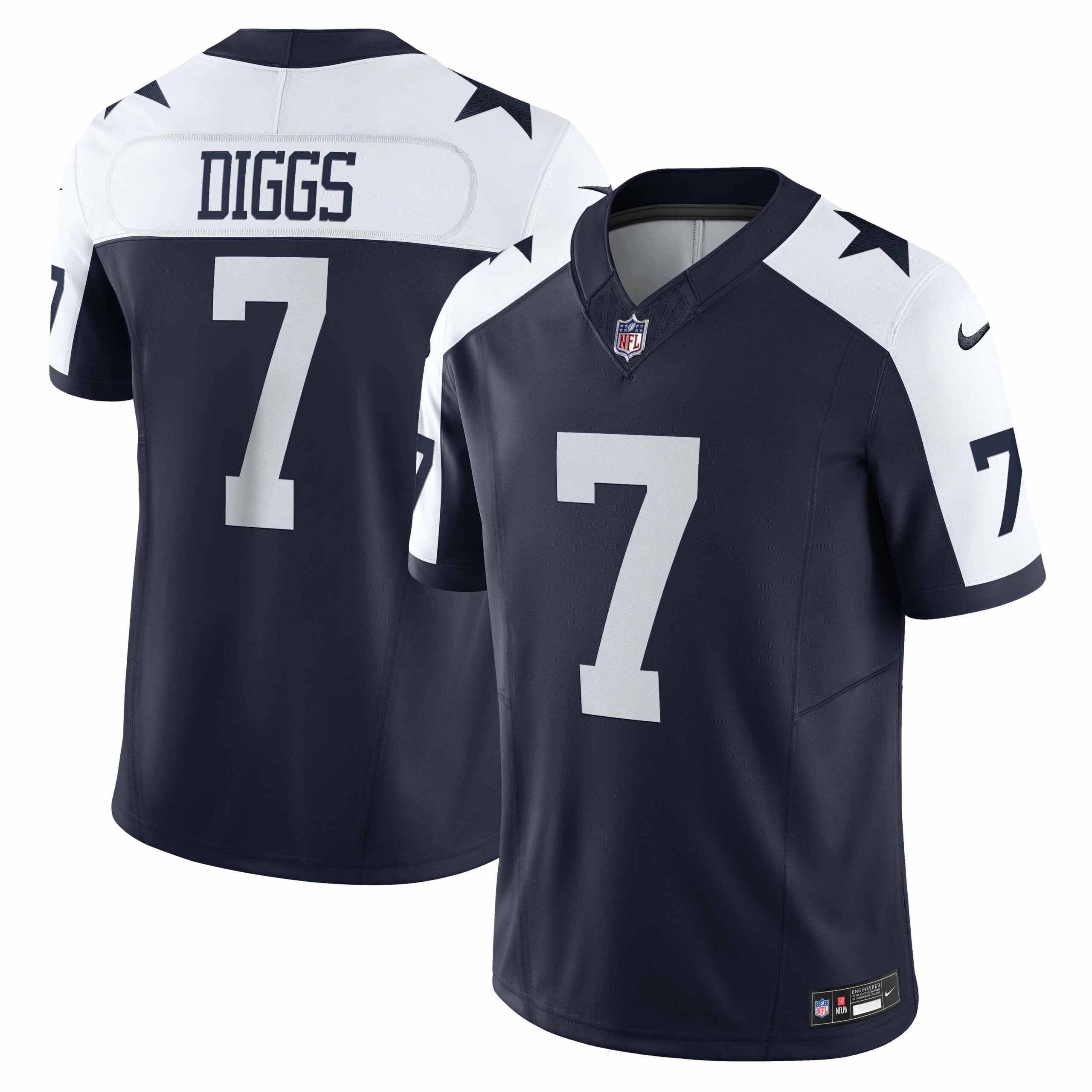 Men s Nike Trevon Diggs Navy Dallas Cowboys Vapor F.U.S.E. Limited Jersey