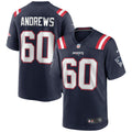 David Andrews New England Patriots Nike Game Jersey   Navy