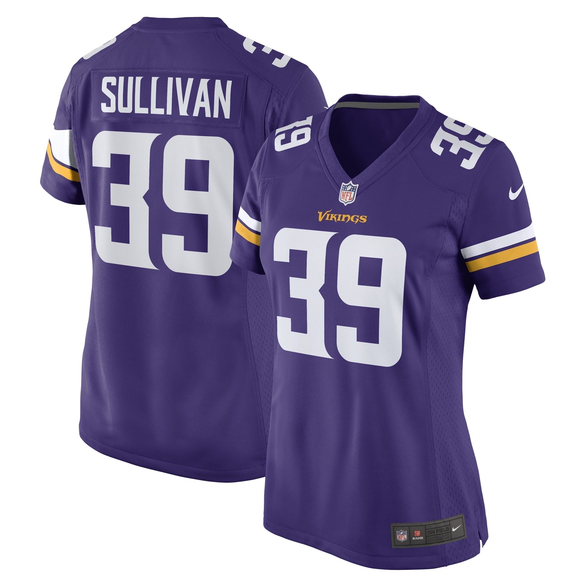 Women s Nike Chandon Sullivan Purple Minnesota Vikings Game Player Jersey