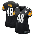 Women s Nike Jamir Jones Black Pittsburgh Steelers Team Game Player Jersey